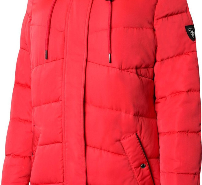 Dámský kabát Dare2B DWP513 Reputable Longline 7GF červený