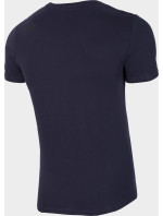 Pánské bavlněné tričko 4F TSM300 Tmavě modré