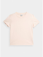 Dámské tričko z organické bavlny 4FWAW23TTSHF1169-12S ecru - 4F