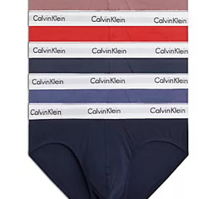 Pánské spodní prádlo HIP BRIEF 5PK 000NB3910AMVO - Calvin Klein