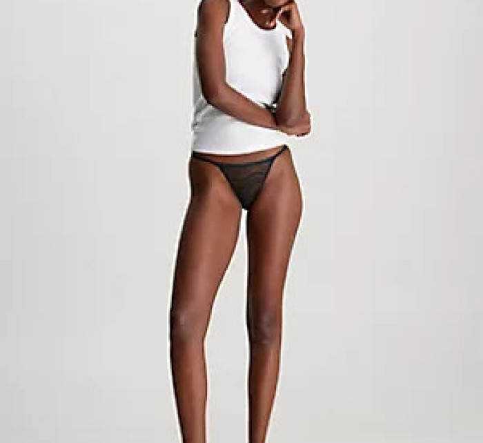 Spodní prádlo Dámské kalhotky STRING THONG 000QD3994EUB1 - Calvin Klein