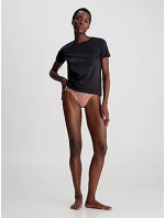 Spodní prádlo Dámské kalhotky STRING BIKINI (LOW RISE) 000QD5213ELWG - Calvin Klein