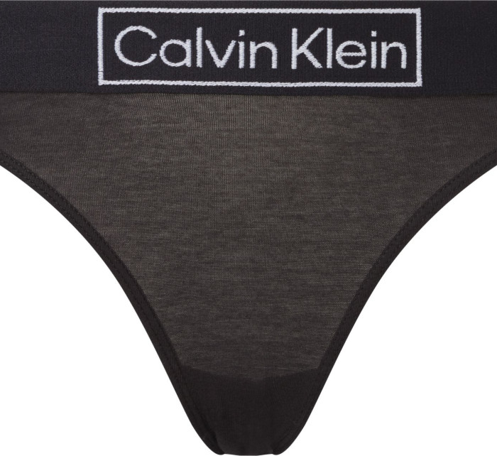 Dámské kalhotky Bikini Briefs Reimagined Heritage 000QF6775EUB1 černá - Calvin Klein