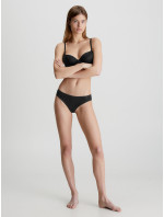 Dámské kalhotky Bikini Briefs Sheer Marquisette 000QF6817EUB1 černá - Calvin Klein