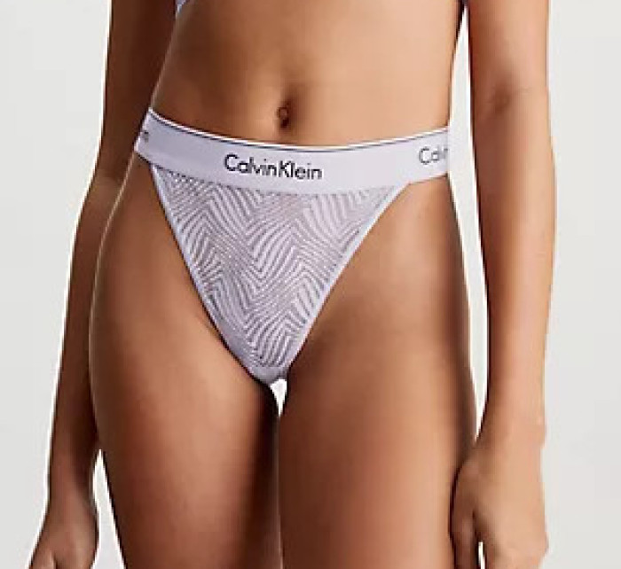Spodní prádlo Dámské kalhotky STRING THONG 000QF7714ELL0 - Calvin Klein