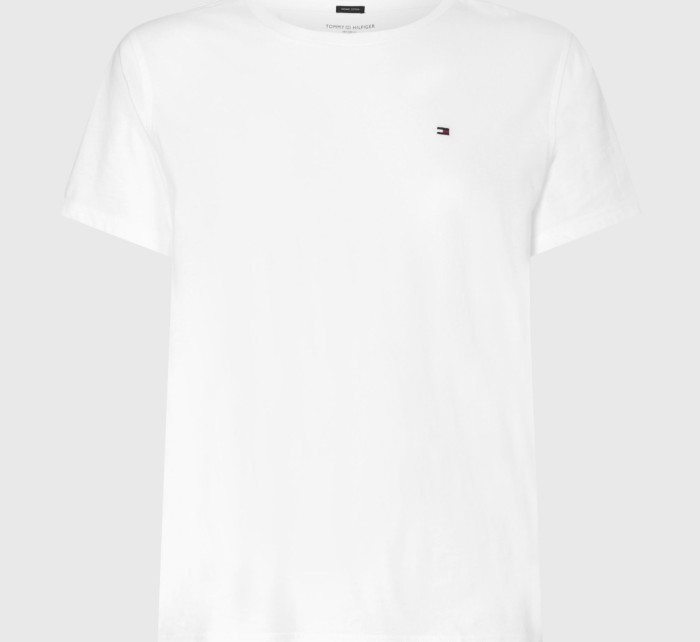 Pánské tričko ORGANIC COTTON T-SHIRT 2S87904671100 bílá - Tommy Hilfiger
