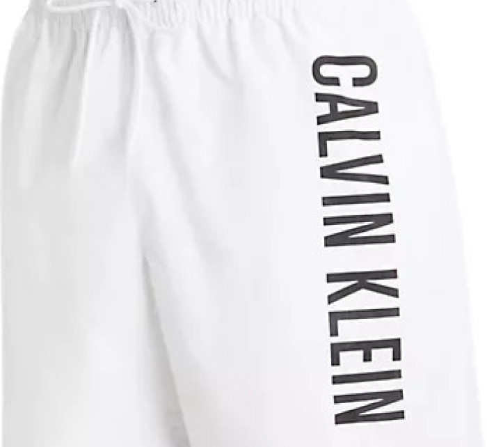 Pánské plavky Tkaný spodní díl MEDIUM DRAWSTRING KM0KM01004YCD - Calvin Klein