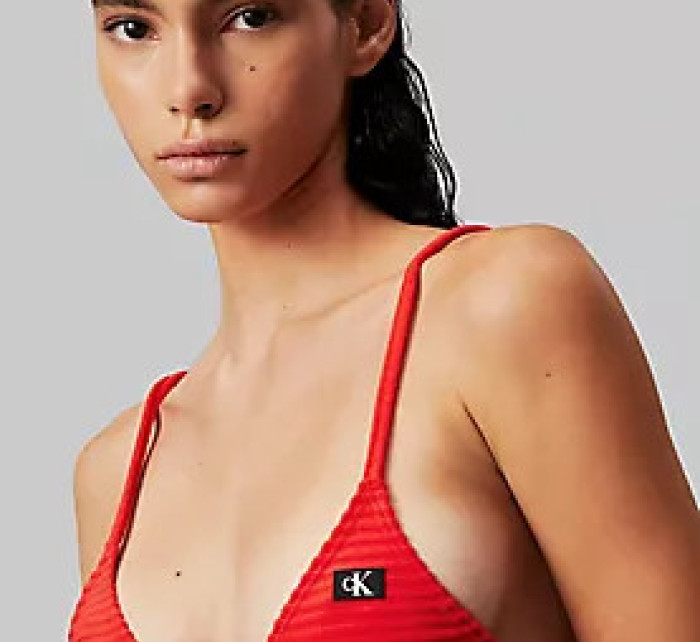 Dámské plavky Horní díl SMALL TRIANGLE KW0KW02468XNE - Calvin Klein