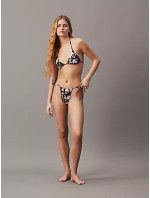 Dámské plavky Spodní díl plavek STRING SIDE TIE CHEEKY-PRINT KW0KW025030GJ - Calvin Klein