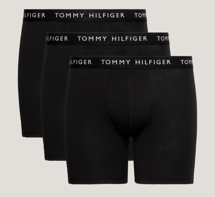 Pánské boxerky 3-PACK ESSENTIAL BOXER BRIEFS UM0UM022040TE černá - Tommy Hilfiger
