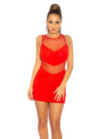Sexy horké mini šaty KouCla se síťovinou